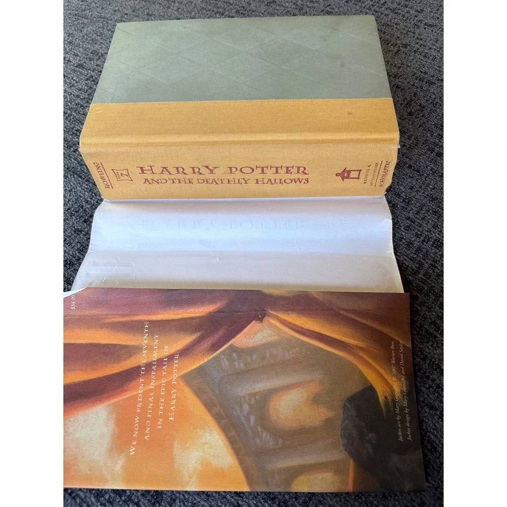 Harry Potter and the Deathly Hallows J.K. Rowling 1st Edition Hardcover Book 7
